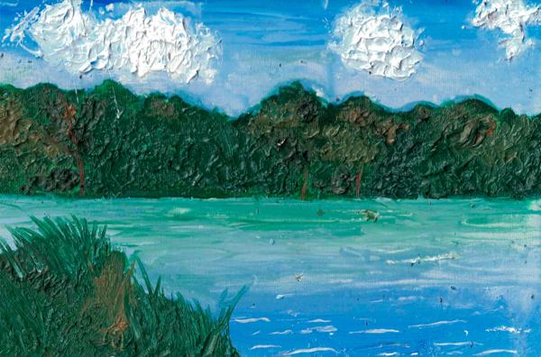 River (Oil Painting)