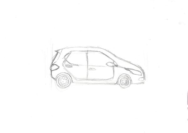Car (Pencil)